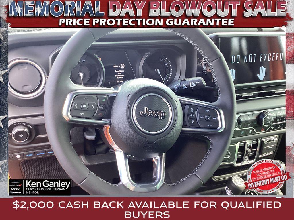 new 2025 Jeep Wrangler 4xe car, priced at $65,745