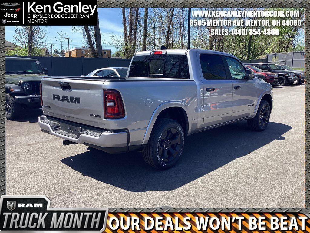new 2025 Ram 1500 car, priced at $49,195