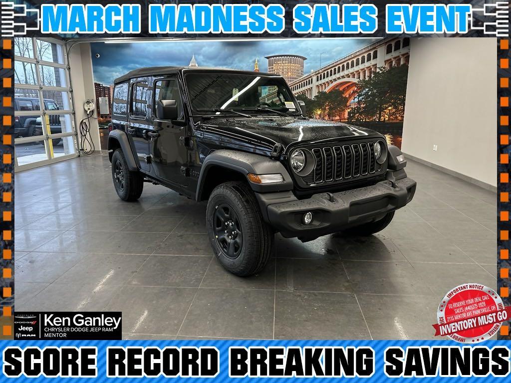 new 2025 Jeep Wrangler car, priced at $35,350