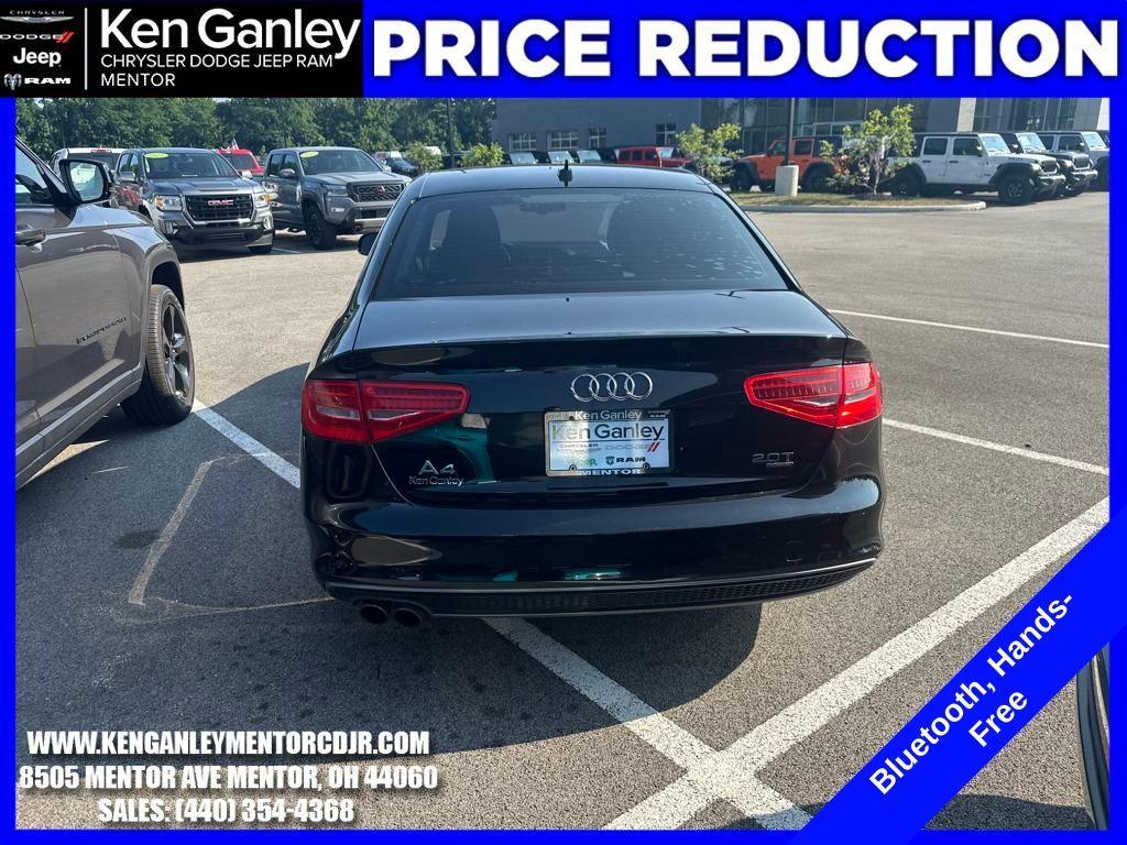 used 2014 Audi A4 car, priced at $6,700
