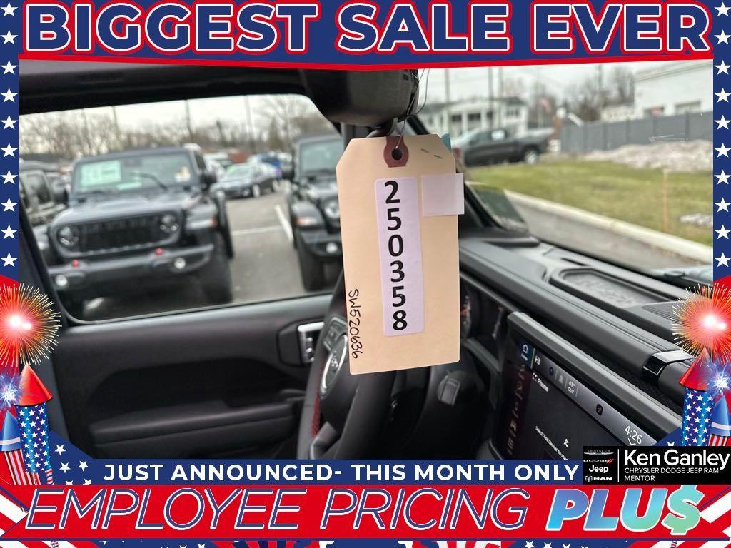 new 2025 Jeep Wrangler car, priced at $50,999