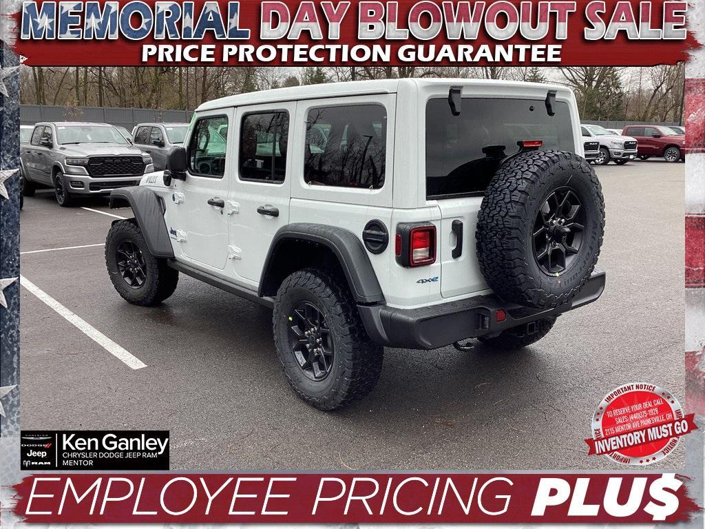 new 2025 Jeep Wrangler 4xe car, priced at $54,905