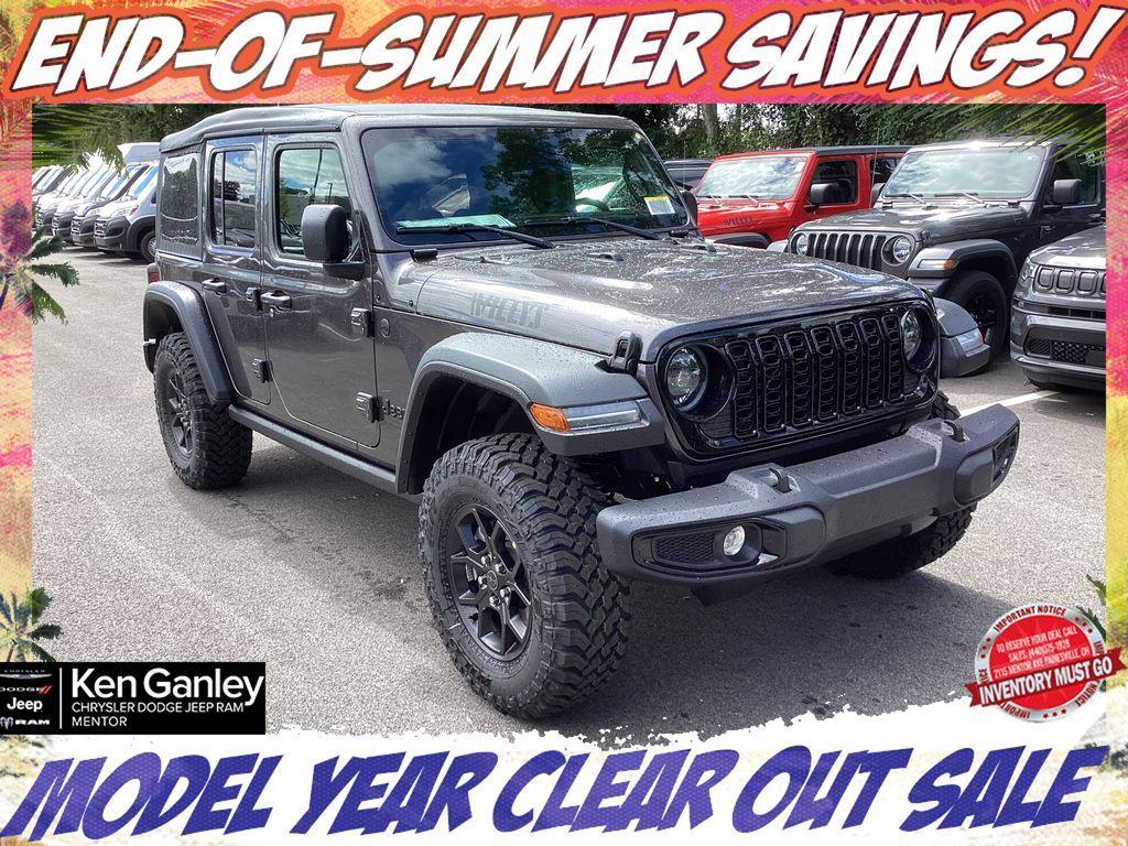 new 2025 Jeep Wrangler car, priced at $45,995