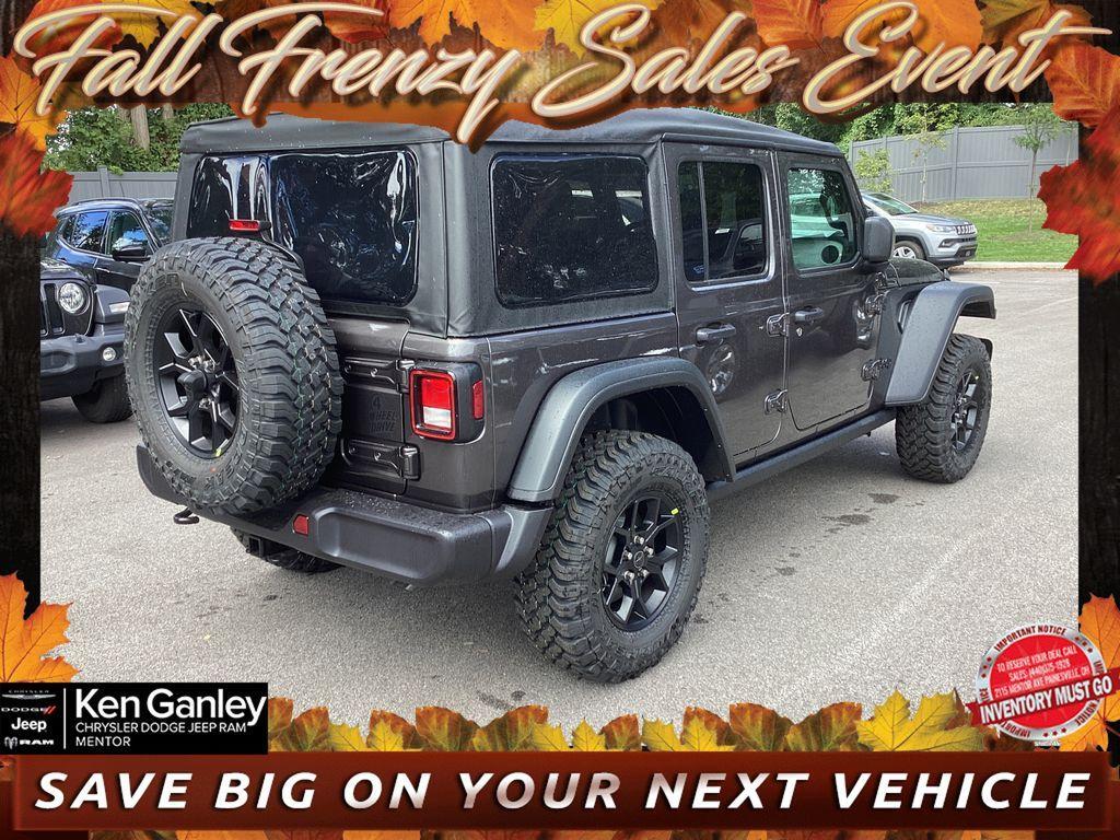 new 2025 Jeep Wrangler car, priced at $43,141
