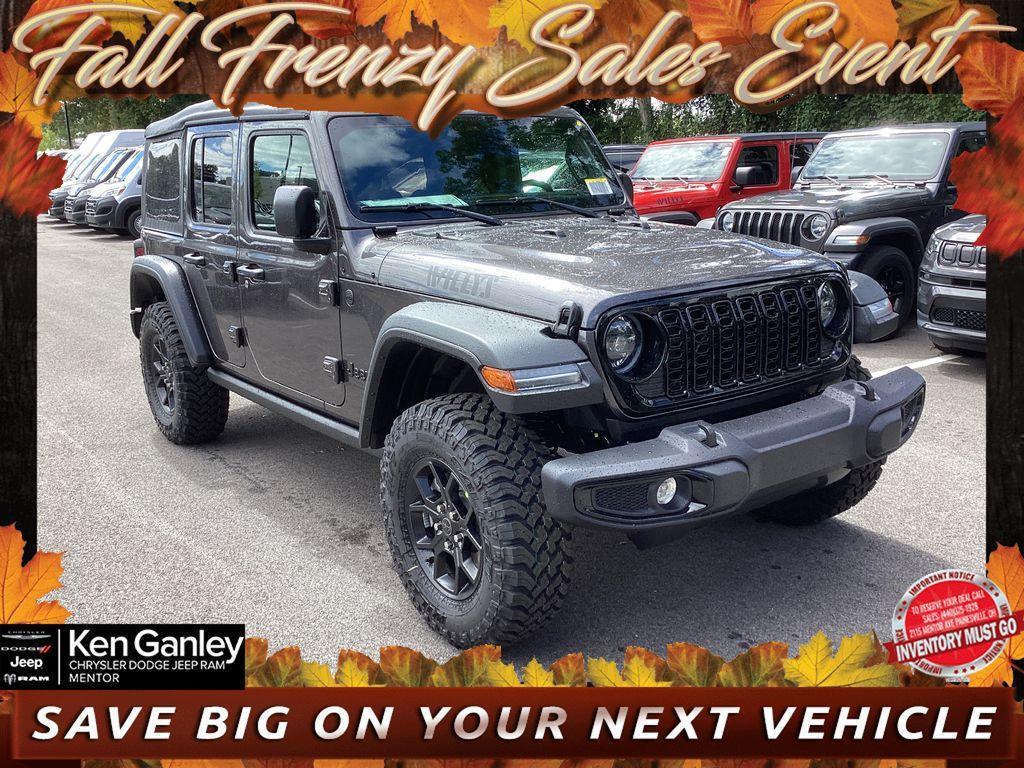 new 2025 Jeep Wrangler car, priced at $43,141