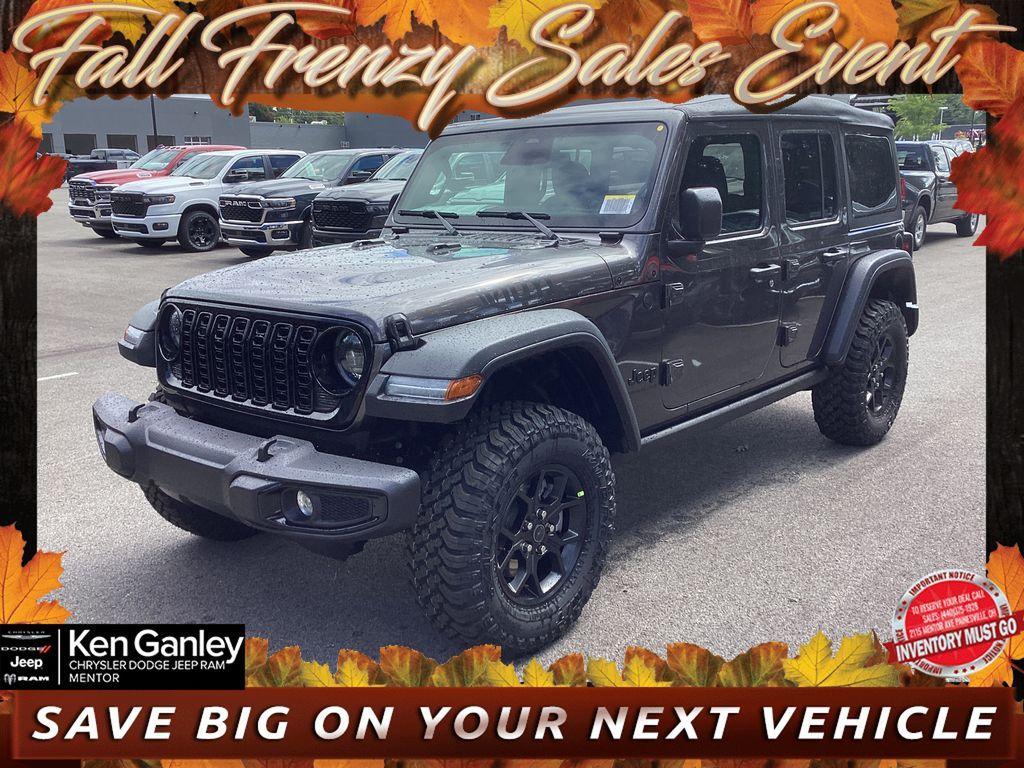 new 2025 Jeep Wrangler car, priced at $43,141