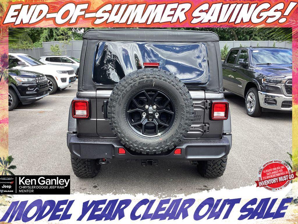 new 2025 Jeep Wrangler car, priced at $45,995