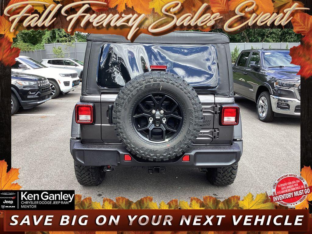 new 2025 Jeep Wrangler car, priced at $43,141