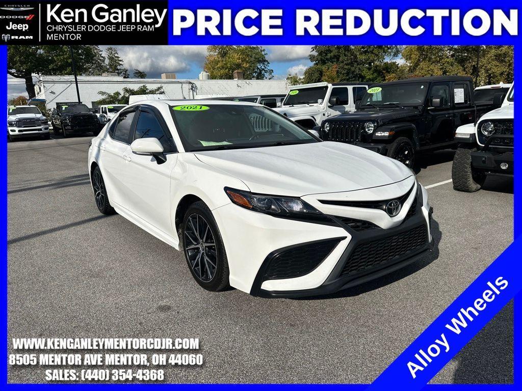 used 2021 Toyota Camry car, priced at $15,900