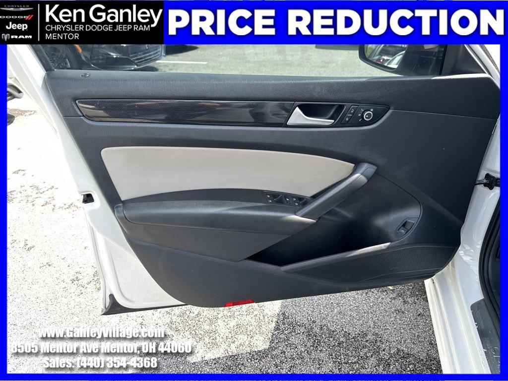 used 2015 Volkswagen Passat car, priced at $10,500