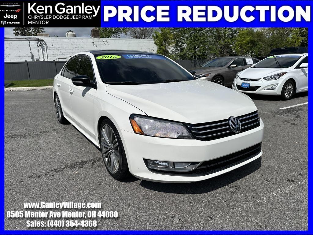 used 2015 Volkswagen Passat car, priced at $10,500