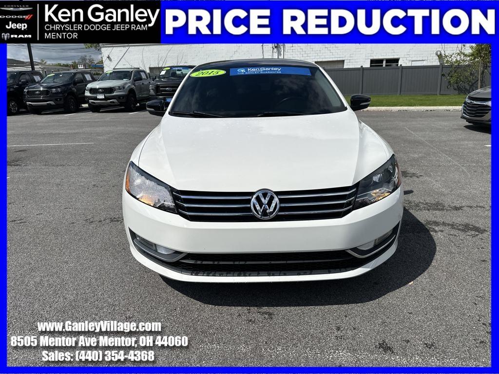 used 2015 Volkswagen Passat car, priced at $10,500