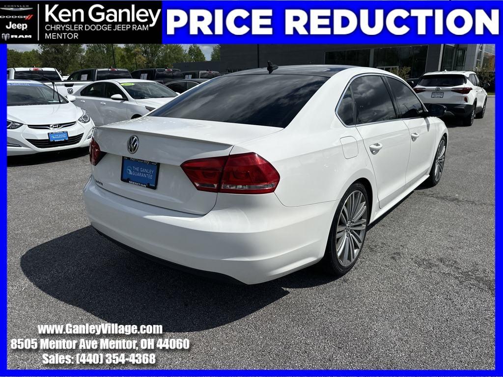 used 2015 Volkswagen Passat car, priced at $10,500