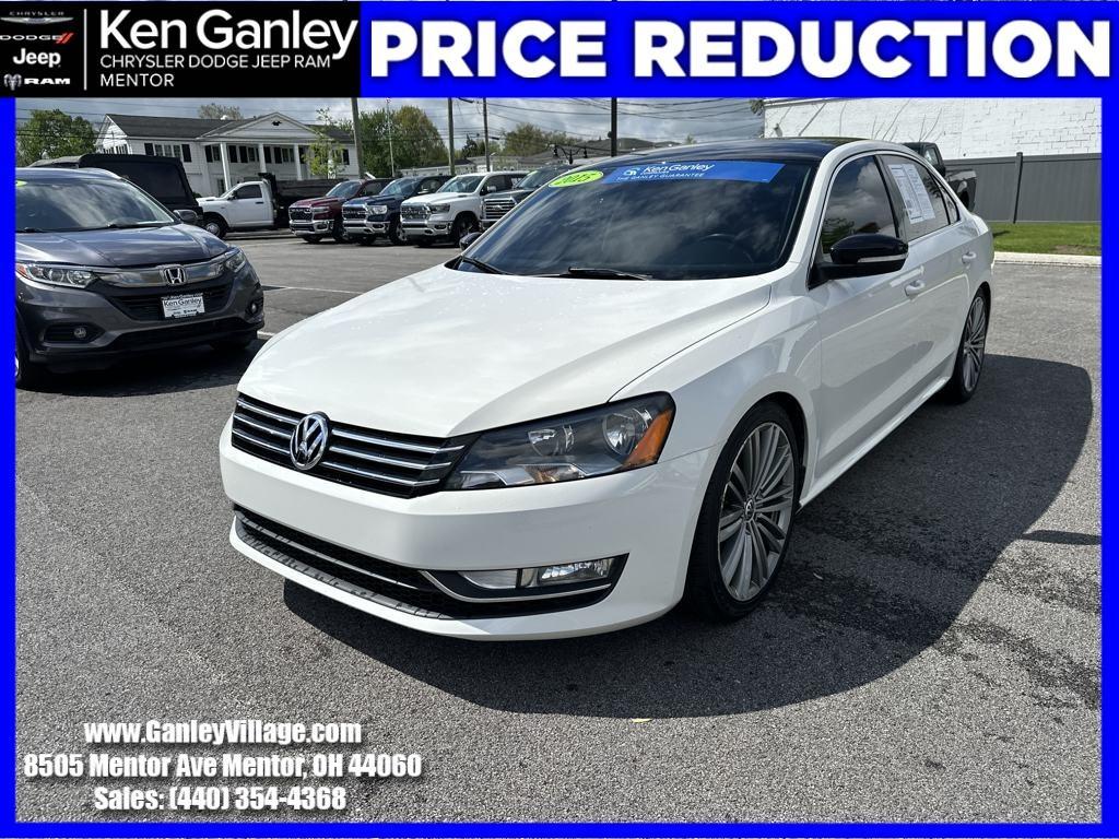 used 2015 Volkswagen Passat car, priced at $10,500