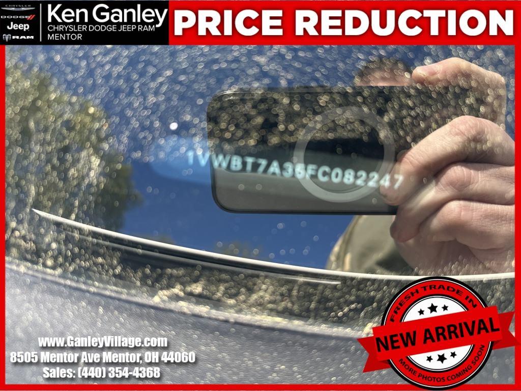 used 2015 Volkswagen Passat car, priced at $10,971