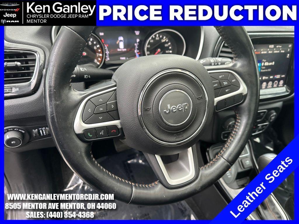 used 2020 Jeep Compass car, priced at $15,897