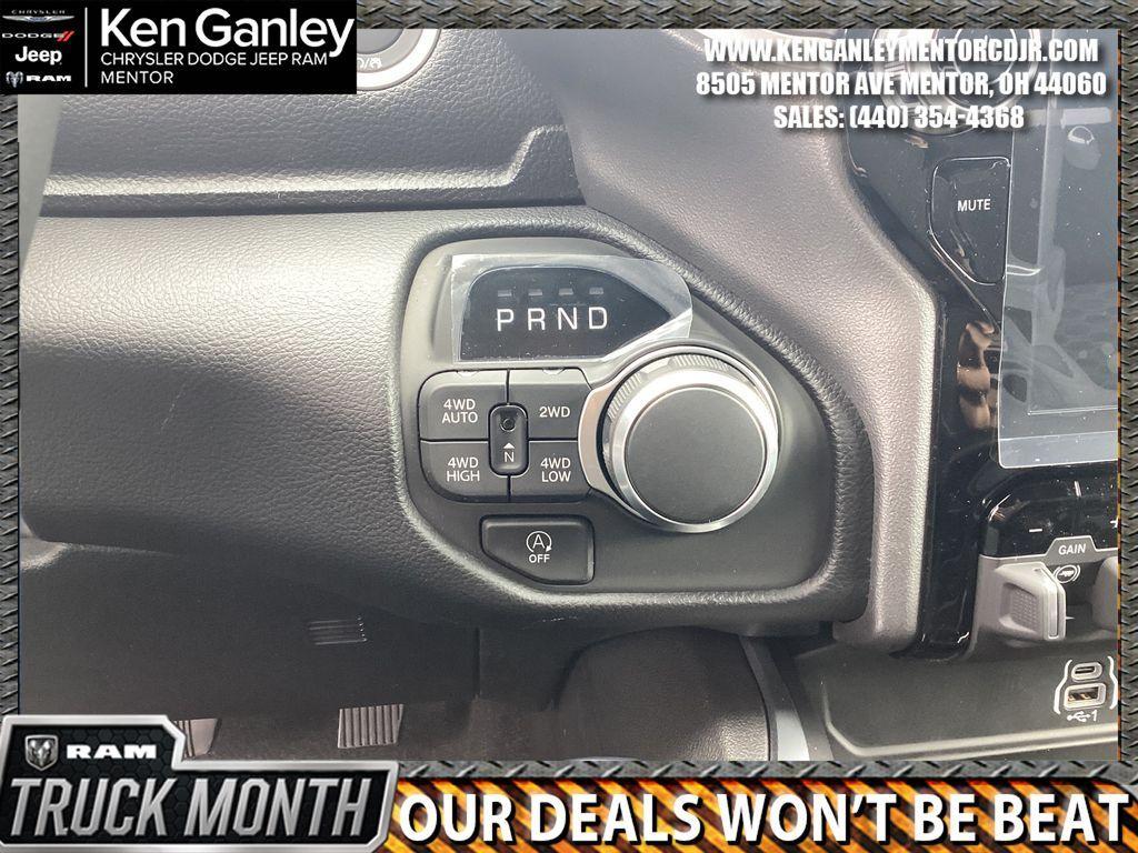 new 2025 Ram 1500 car, priced at $49,195