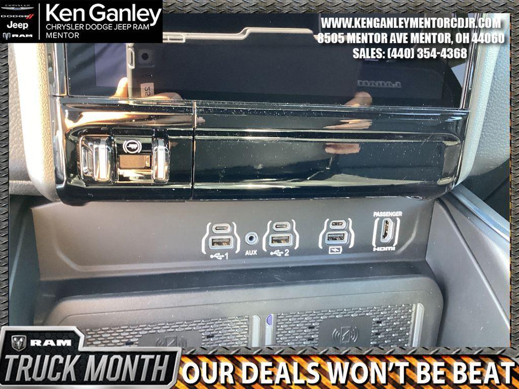 new 2025 Ram 1500 car, priced at $64,663