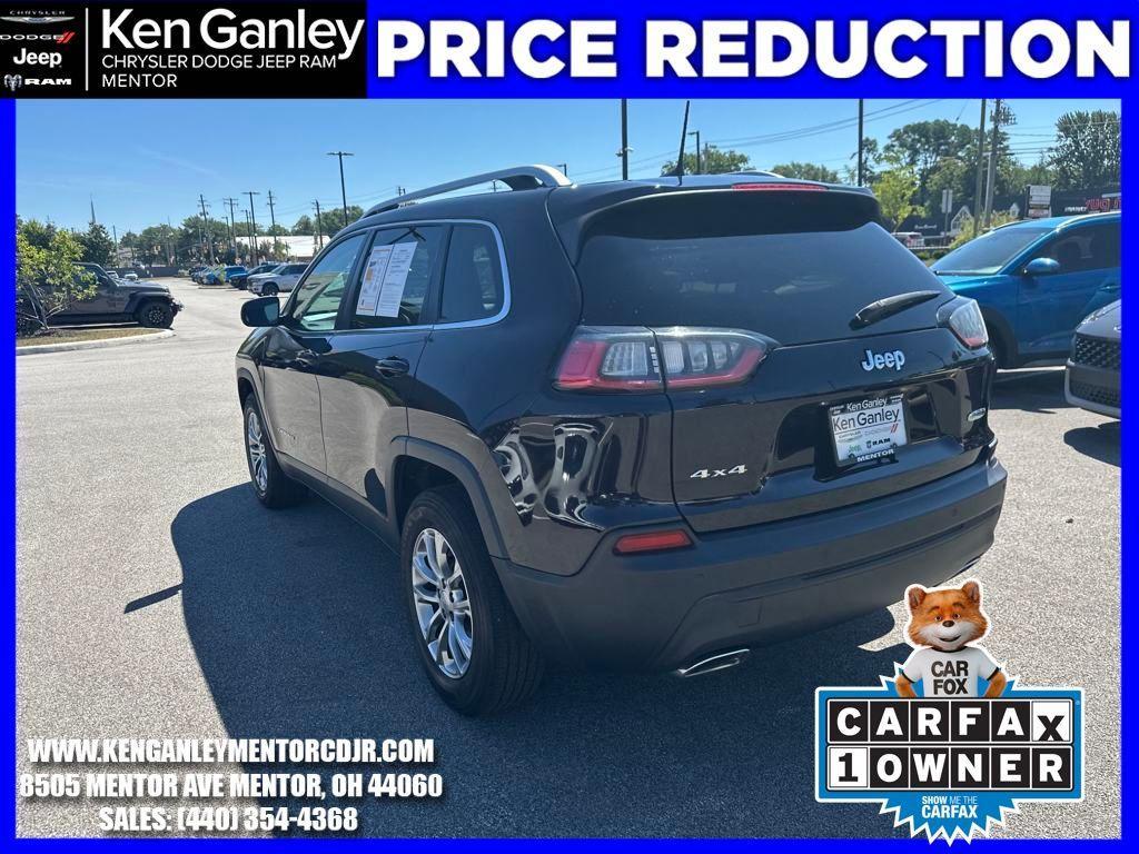 used 2021 Jeep Cherokee car, priced at $23,900