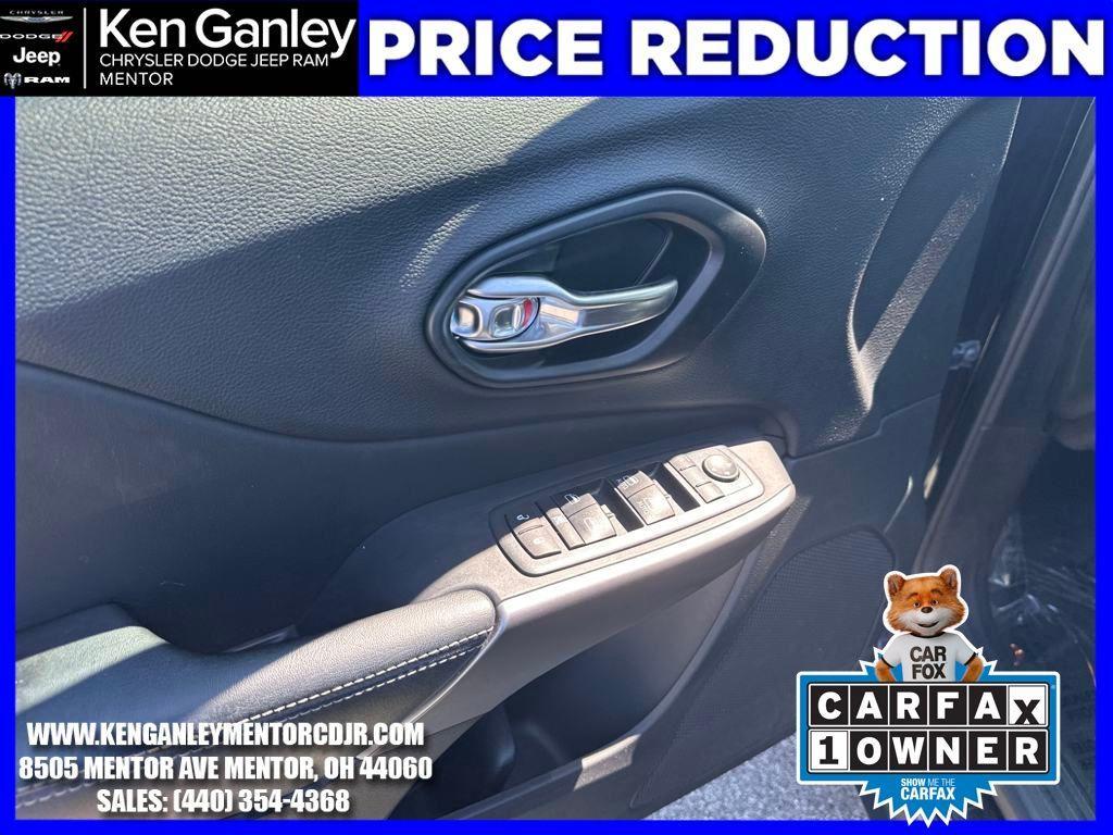 used 2021 Jeep Cherokee car, priced at $23,900