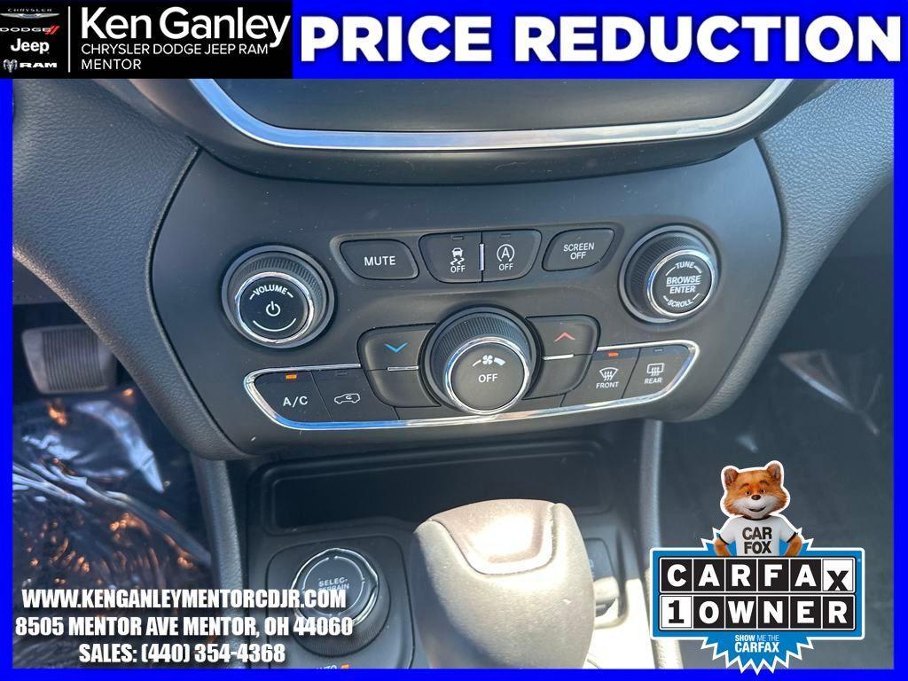 used 2021 Jeep Cherokee car, priced at $23,900