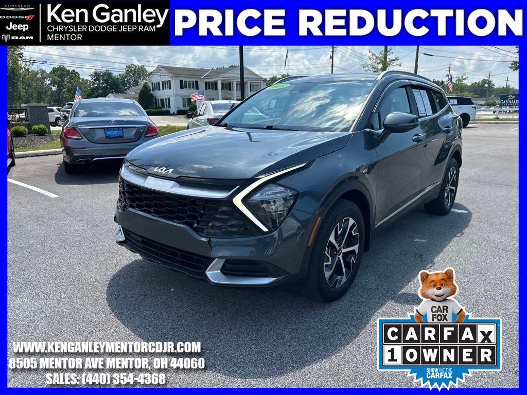 used 2023 Kia Sportage Hybrid car, priced at $26,500