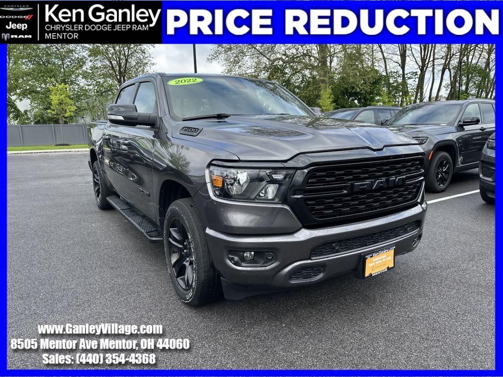used 2022 Ram 1500 car, priced at $33,900