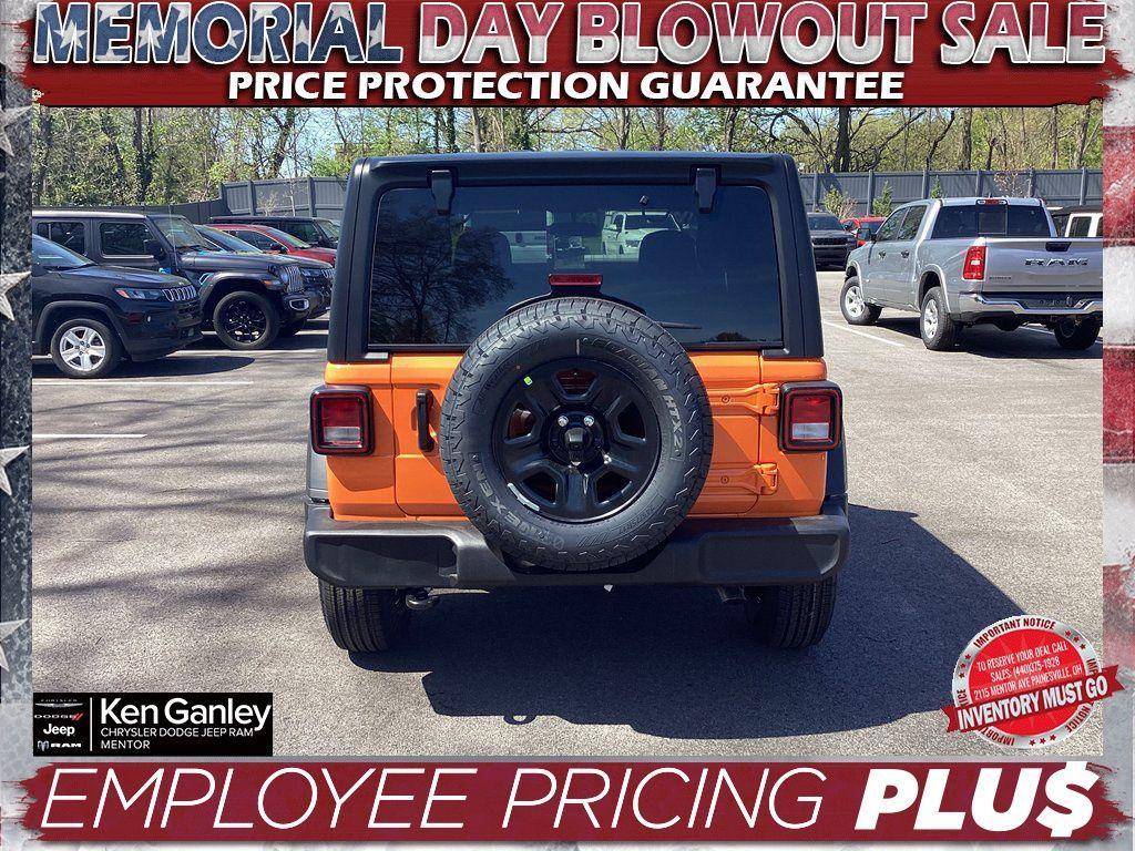 new 2025 Jeep Wrangler car, priced at $35,500