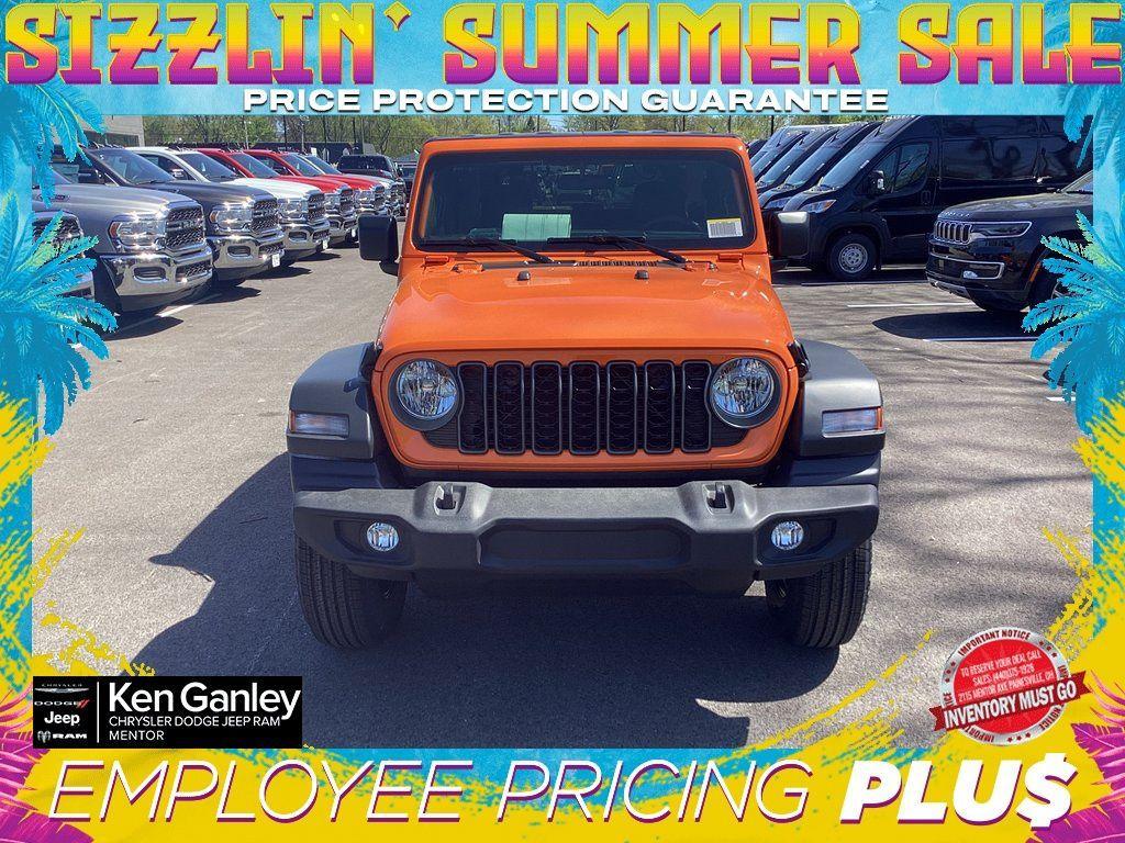 new 2025 Jeep Wrangler car, priced at $35,500