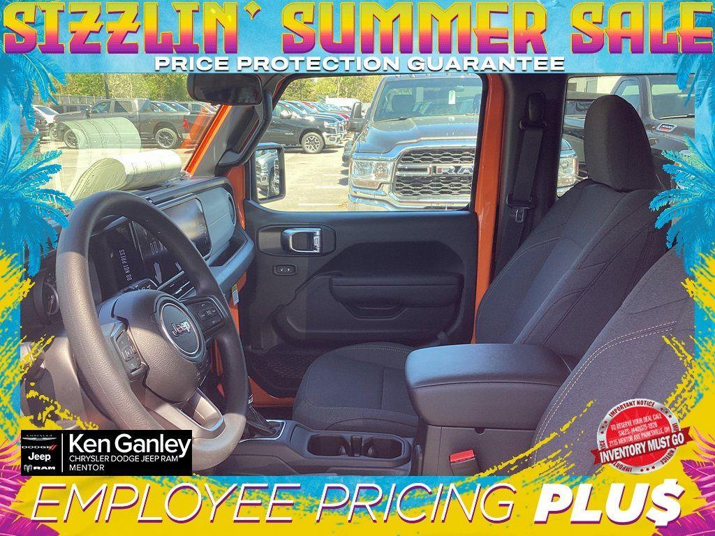 new 2025 Jeep Wrangler car, priced at $35,500