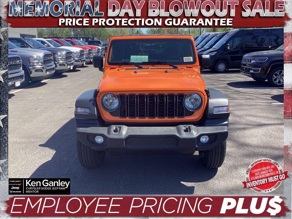 new 2025 Jeep Wrangler car, priced at $35,500