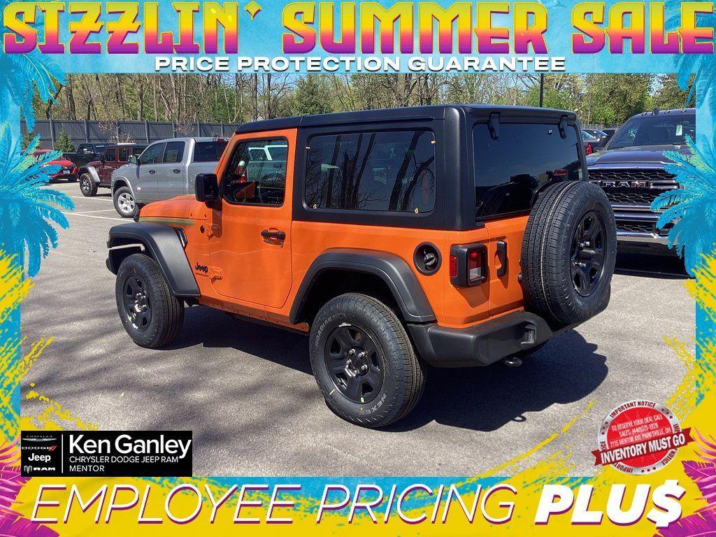 new 2025 Jeep Wrangler car, priced at $35,500