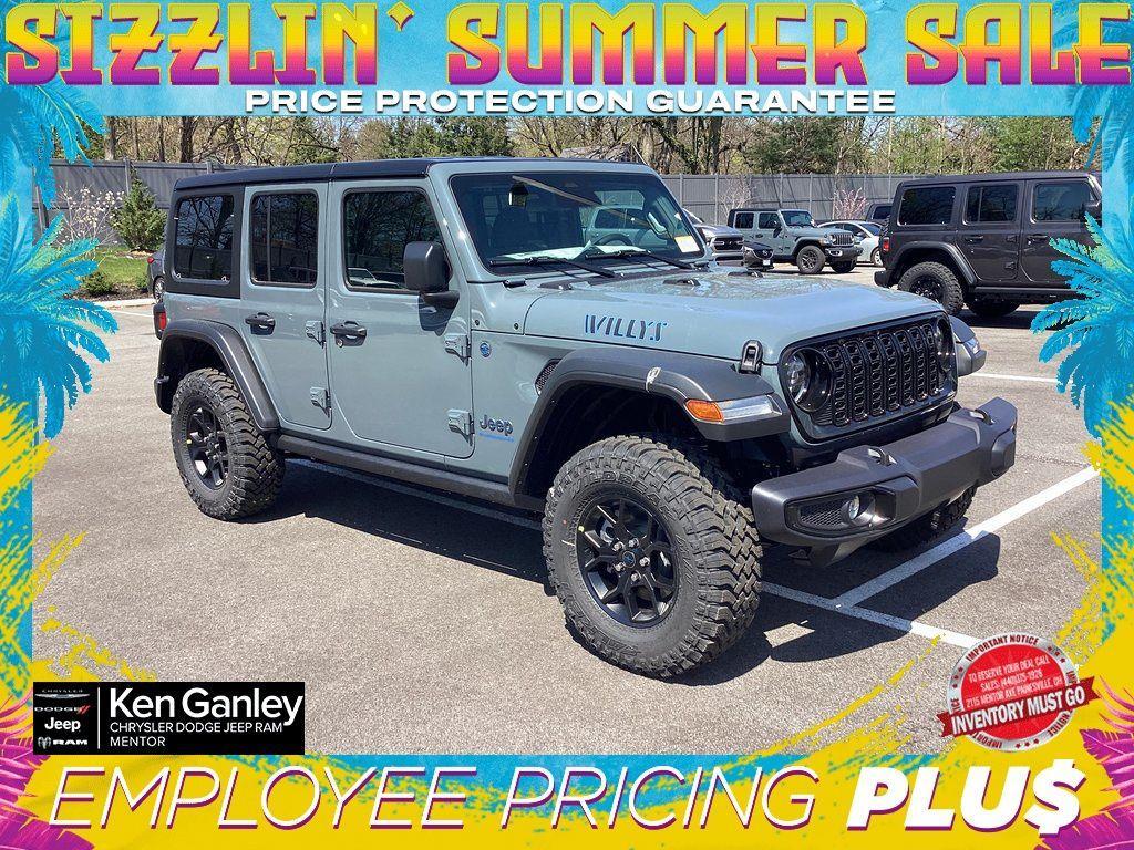 new 2025 Jeep Wrangler 4xe car, priced at $53,180