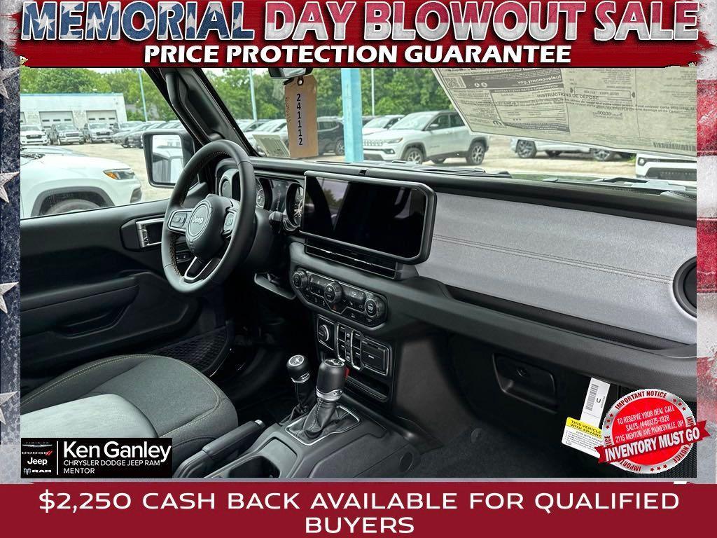 new 2024 Jeep Wrangler car, priced at $39,598