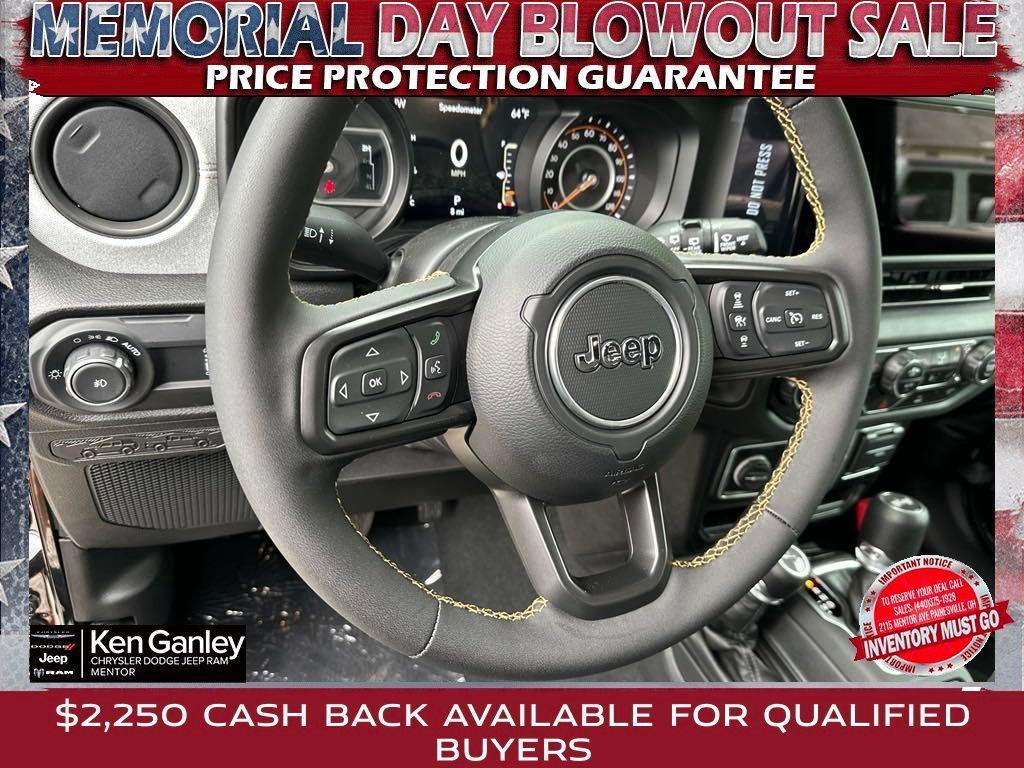 new 2024 Jeep Wrangler car, priced at $39,598