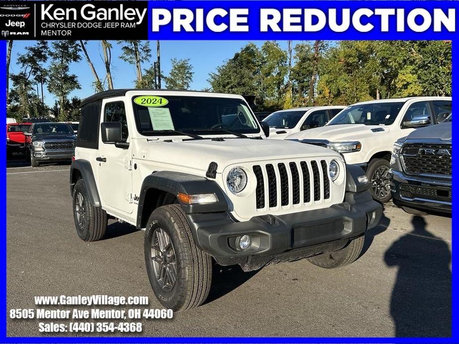 used 2024 Jeep Wrangler car, priced at $32,508