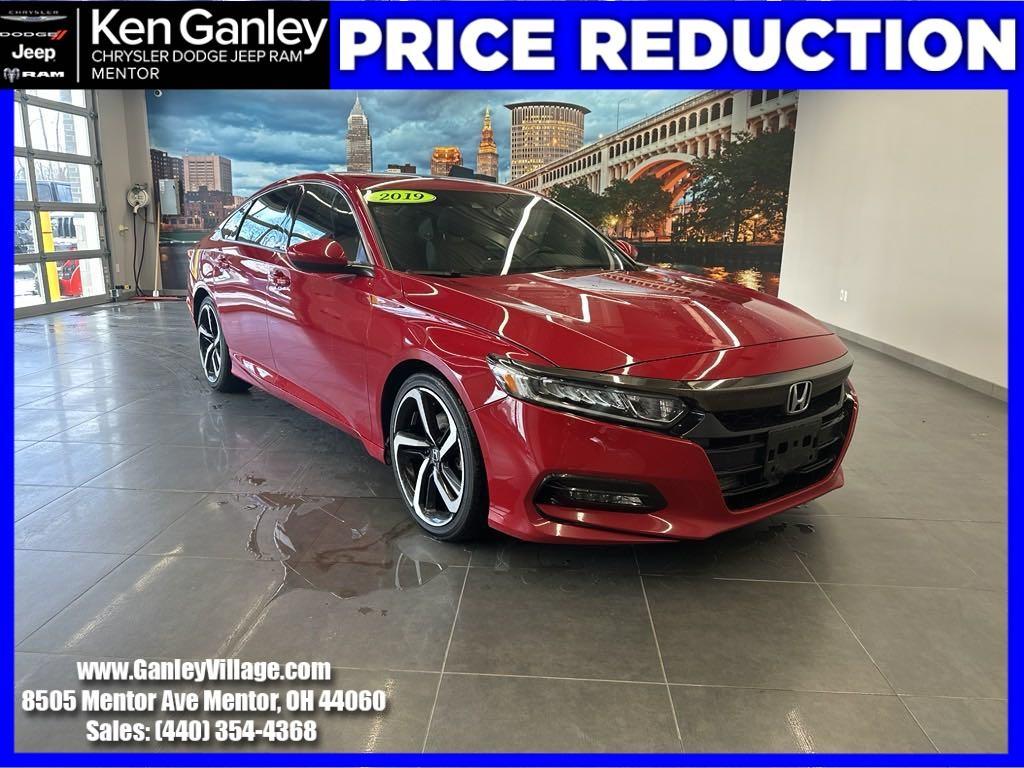 used 2019 Honda Accord car, priced at $16,500