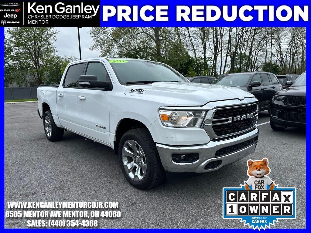 used 2022 Ram 1500 car, priced at $35,500