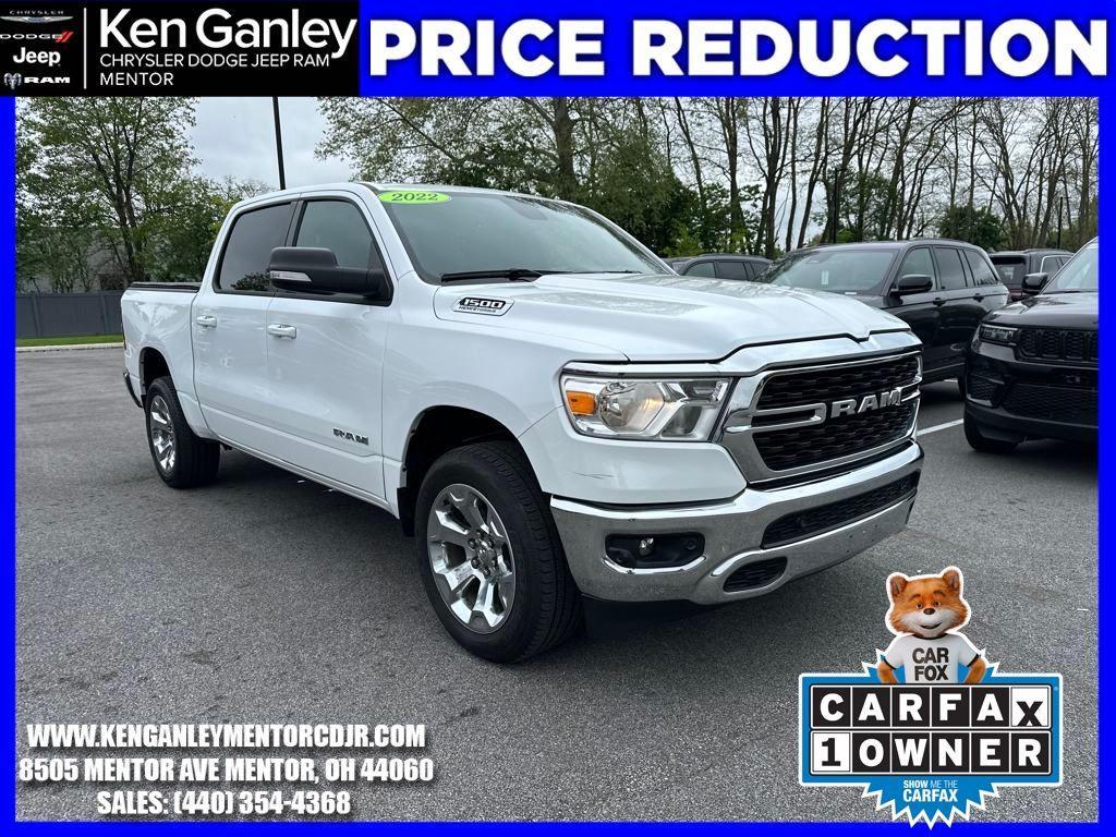 used 2022 Ram 1500 car, priced at $35,500