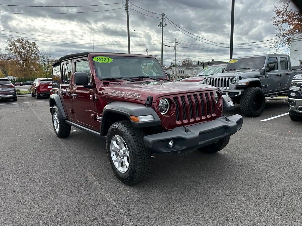 used 2021 Jeep Wrangler Unlimited car, priced at $29,994