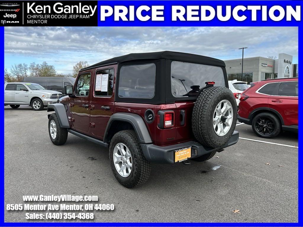 used 2021 Jeep Wrangler Unlimited car, priced at $29,994