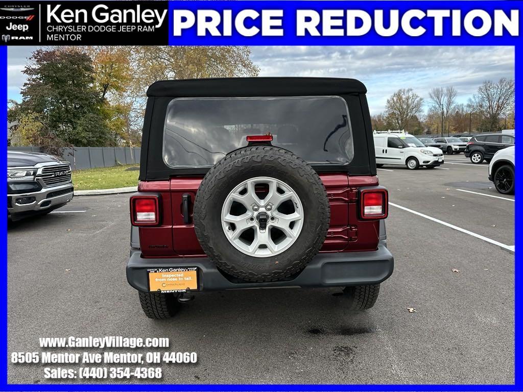 used 2021 Jeep Wrangler Unlimited car, priced at $29,994