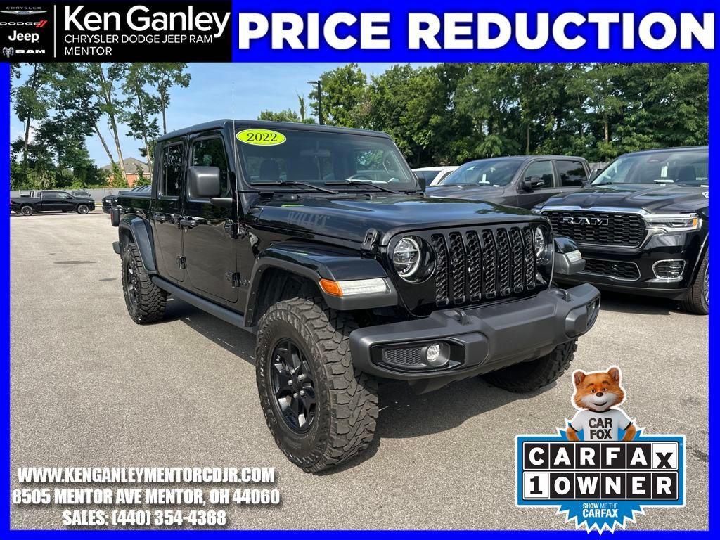 used 2022 Jeep Gladiator car, priced at $32,500
