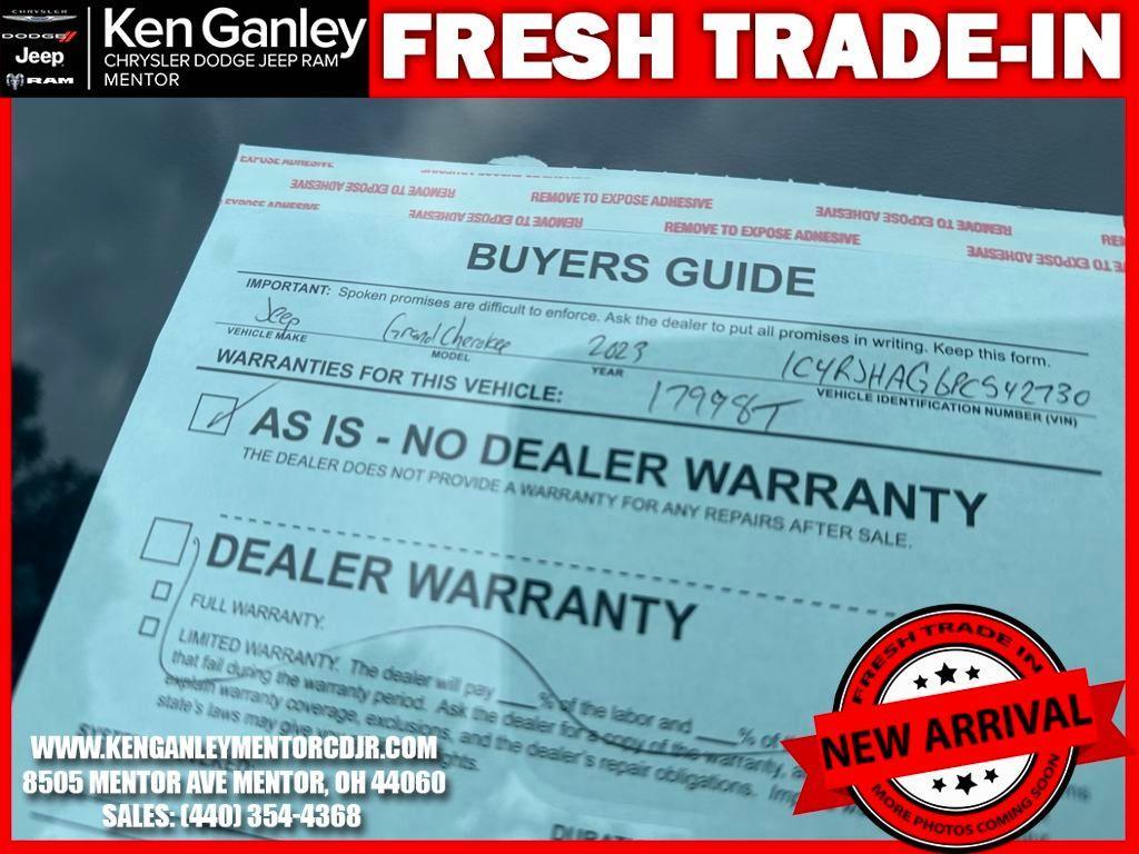 used 2023 Jeep Grand Cherokee car, priced at $32,600