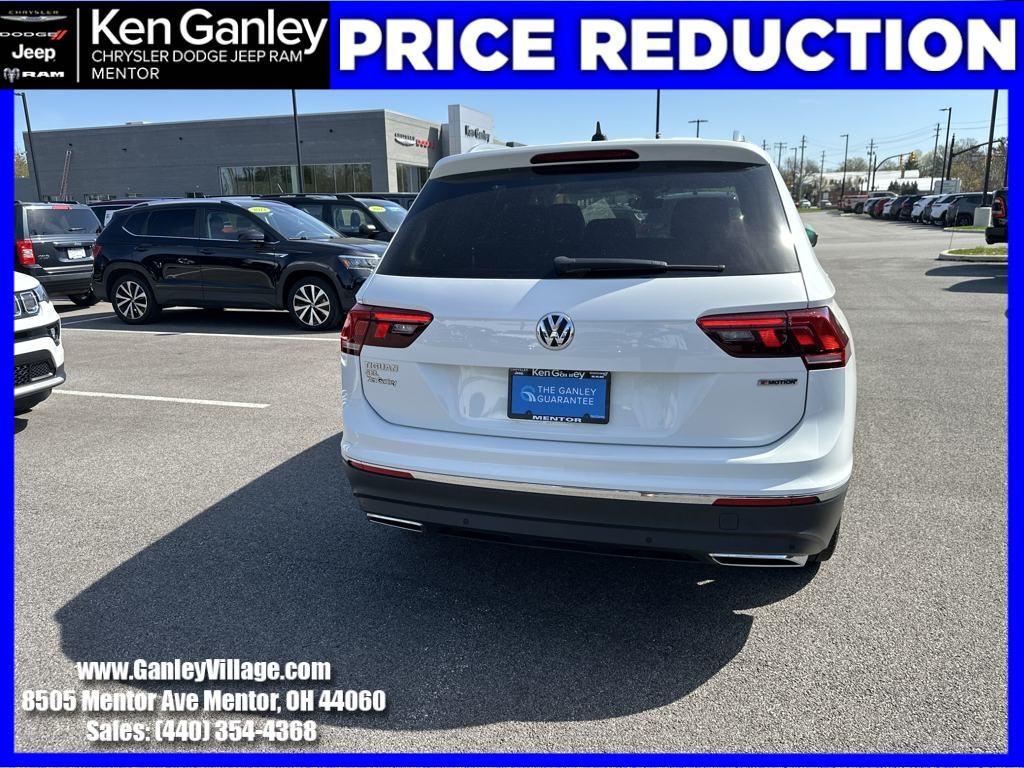 used 2021 Volkswagen Tiguan car, priced at $20,868