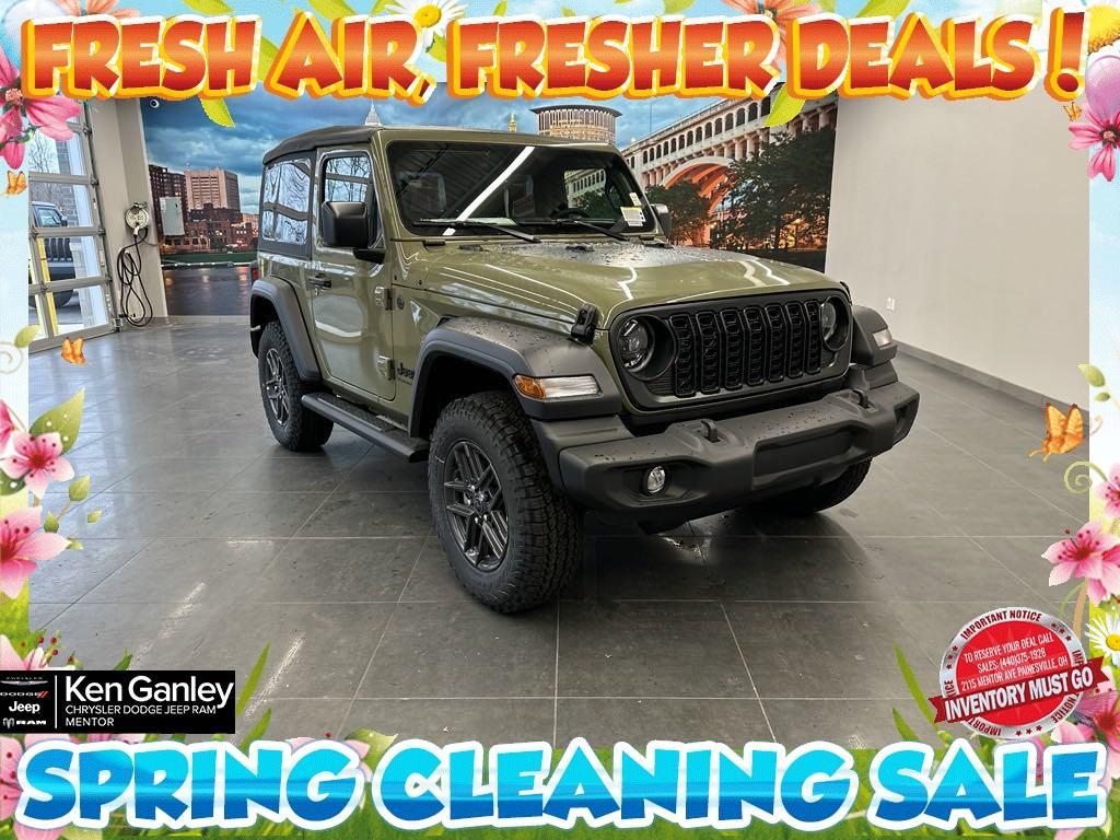 new 2025 Jeep Wrangler car, priced at $39,980
