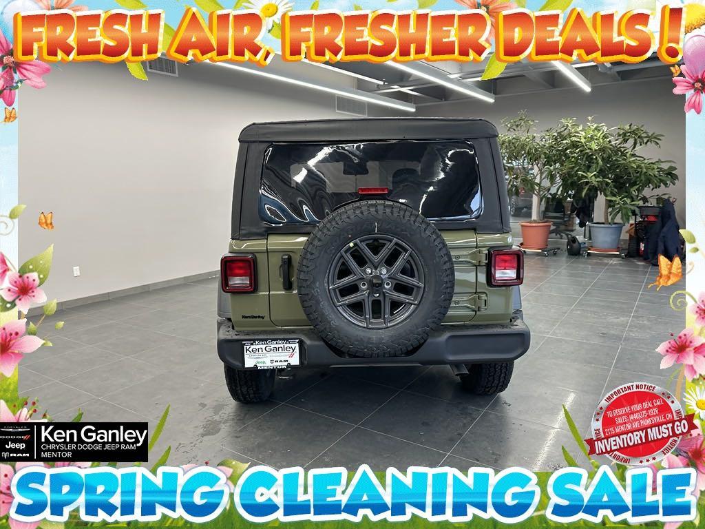 new 2025 Jeep Wrangler car, priced at $39,980