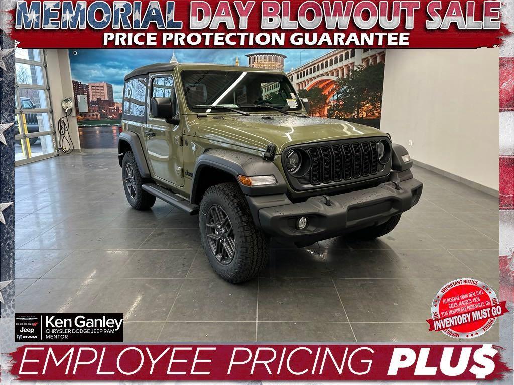 new 2025 Jeep Wrangler car, priced at $41,223