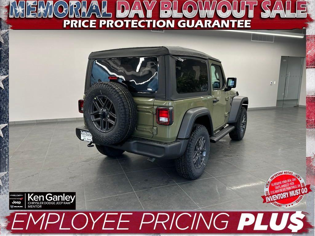 new 2025 Jeep Wrangler car, priced at $41,223