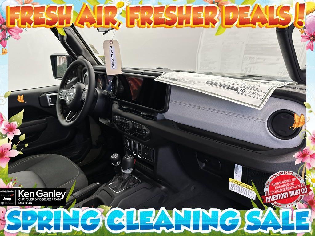 new 2025 Jeep Wrangler car, priced at $39,980